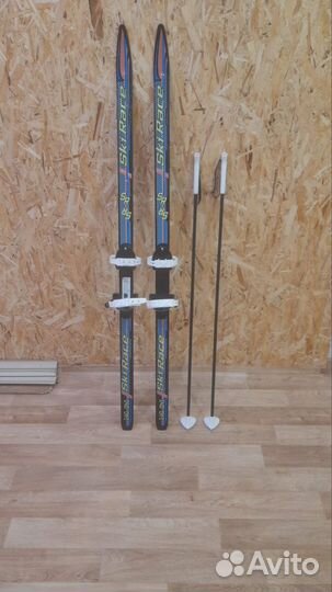 Лыжи детские, пластик