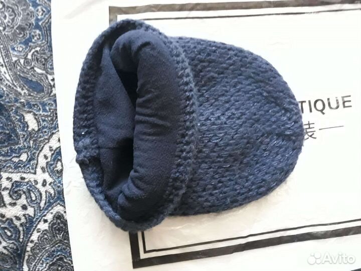 Комплект шапка и снуд