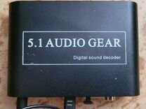 Цифровой аудио декодер 5.1 Dolby Dts/Ac-3