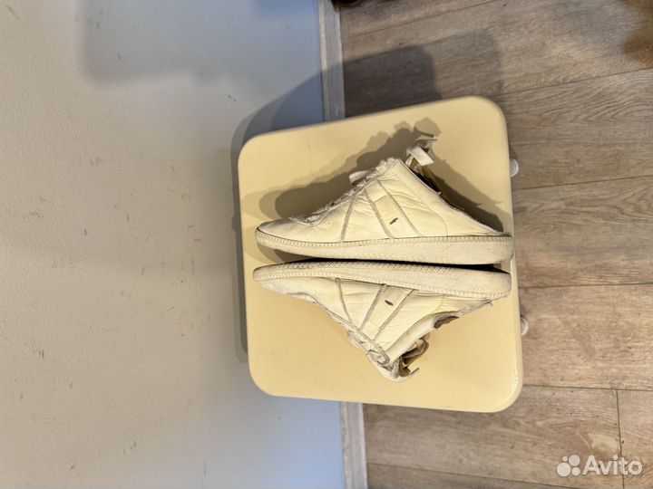 Maison Margiela White мюли кеды оригинал