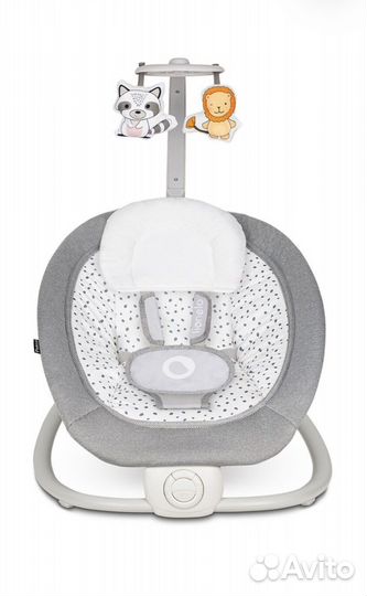 Шезлонг Lionelo Pascal, Grey Dove