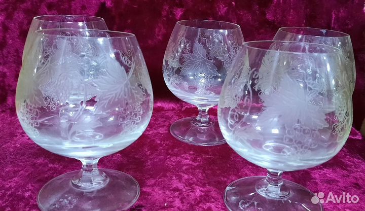 Бокалы для бренди 5 шт