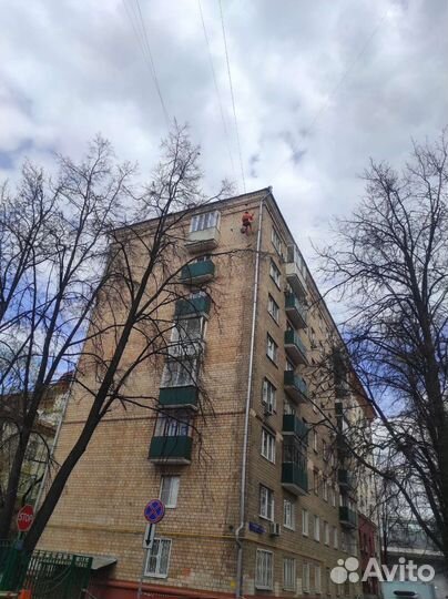 Мойка фасада и остекления