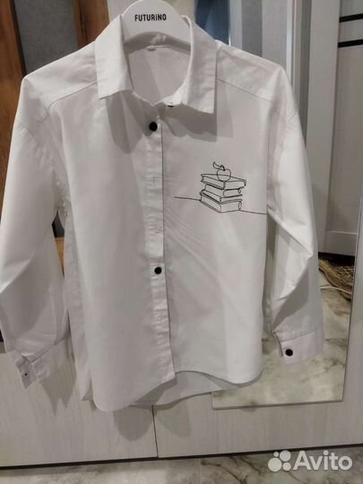 Рубашка школьная