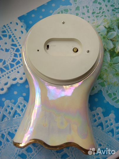 Часы настольные фарфор