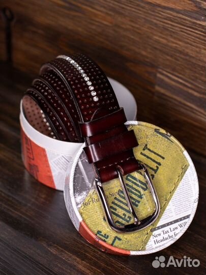 Ремень женский кожаный