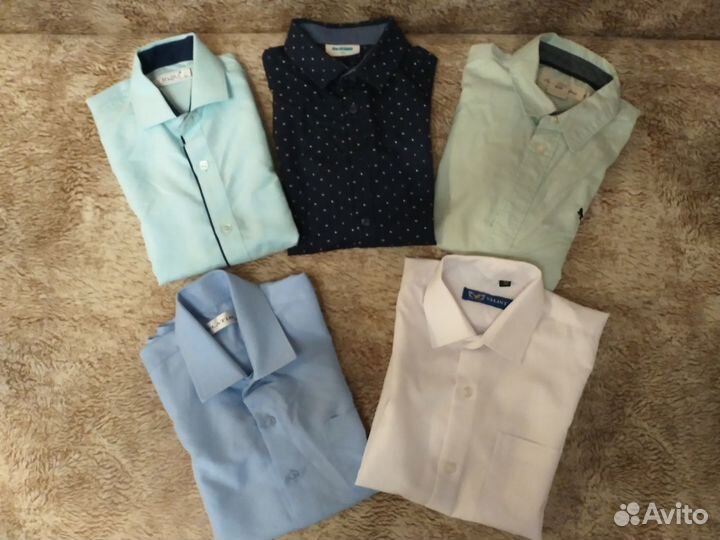 Рубашка на мальчика 128-140