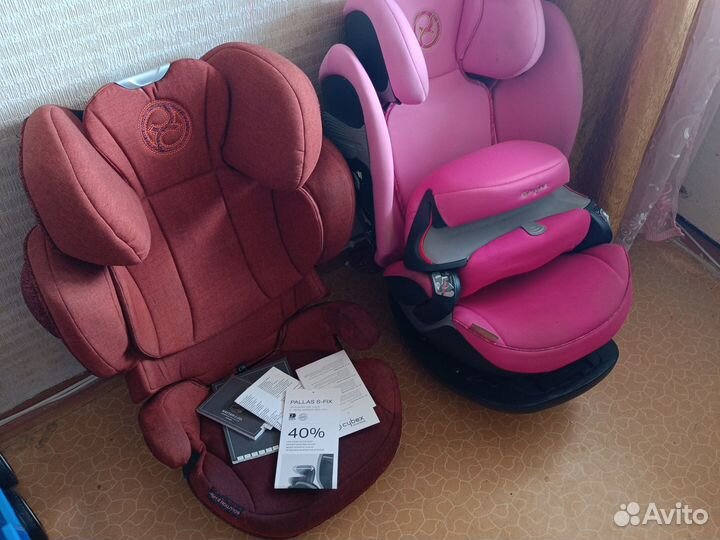 Кресла cybex pallas s-fix и cybex solution z i-fix