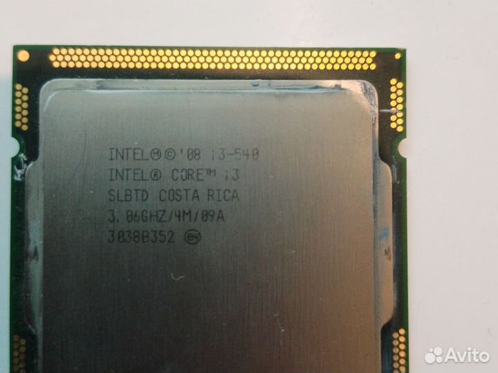Процессор i3- 540