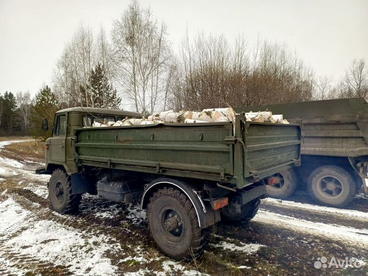 Дрова березовые чурками