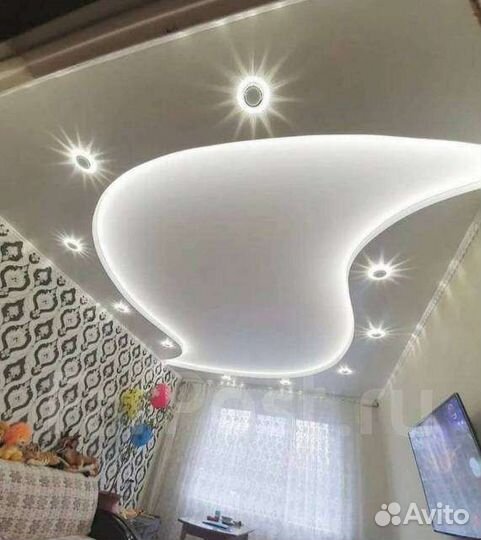 Натяжные потолки