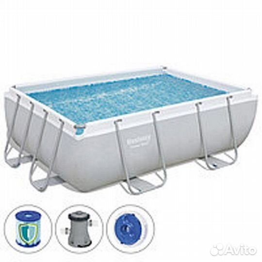 Бассейн каркасный Bestway 282х196х84см 56629