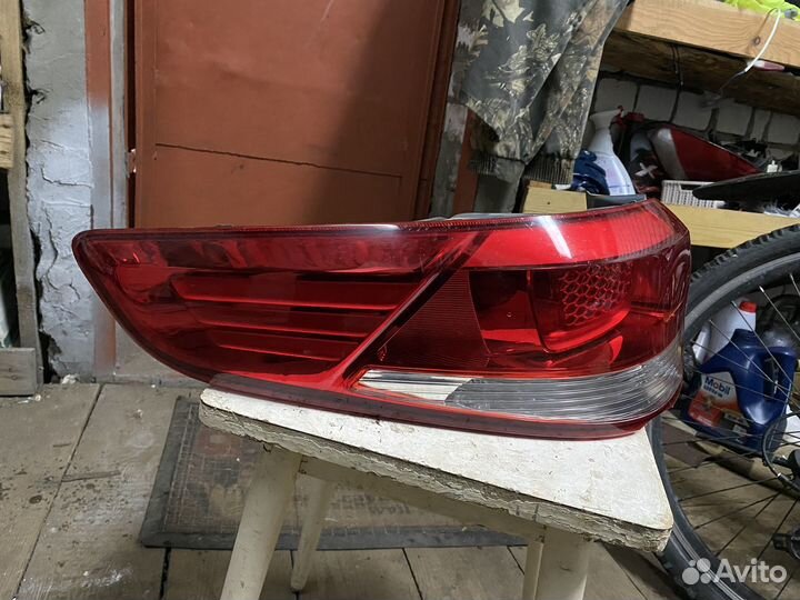 Задний левый фонарь kia rio 3 рестайлинг