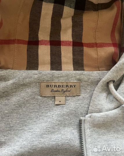 Мужская зип худи Burberry