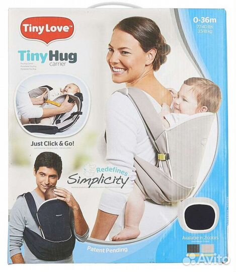 Эргорюкзак слинг tiny Love Tiny hug