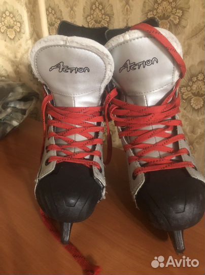 Коньки хоккейные детские 36 размер