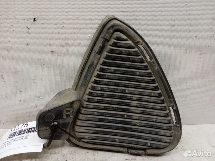 Решетка бампера передняя левая Kia Sorento 3 Prime