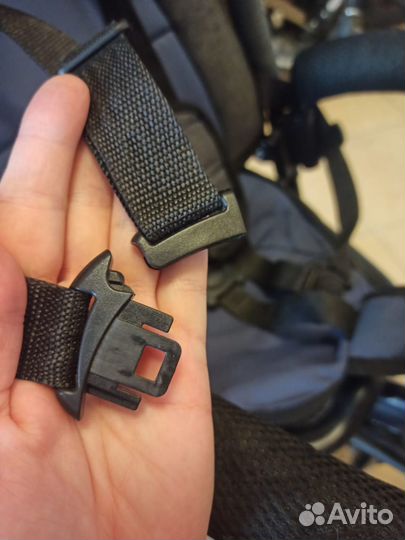 Детский трехколесный велосипед с ручкой