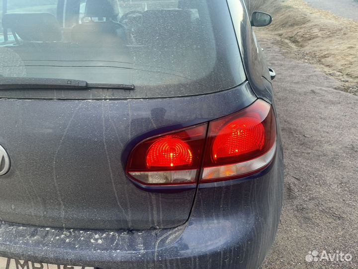 Задние фонари golf 6