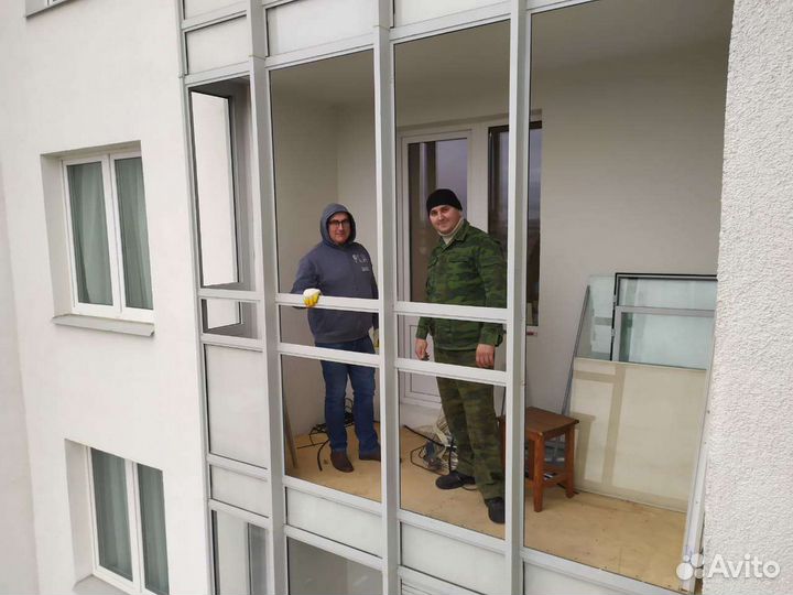 Остекление и утепление балконов лоджий