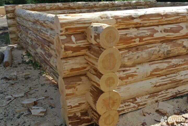 Срубы домов, бань