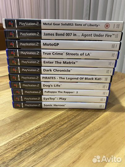 Лицензионные игры ps2