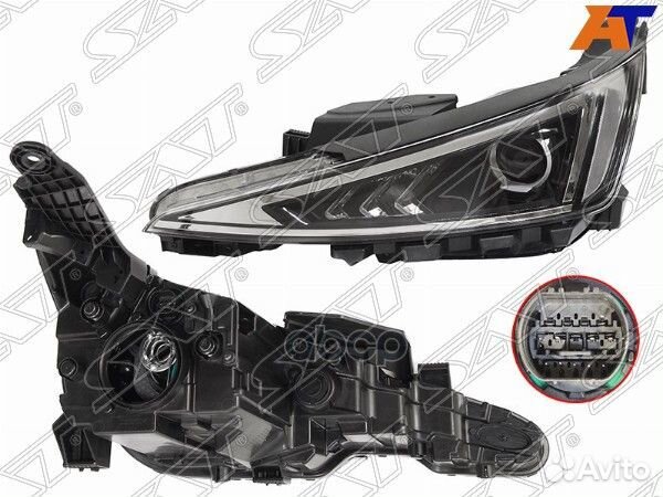 Фара hyundai elantra 18-20 LH галоген ST-13-002