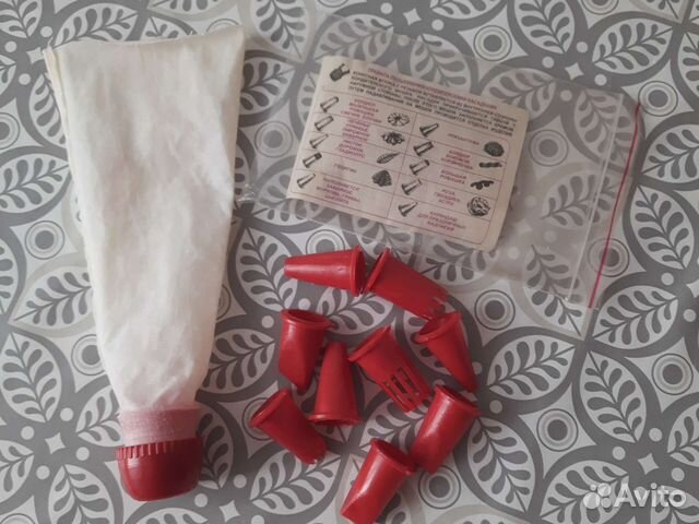 Кондитерский шприц с насадками