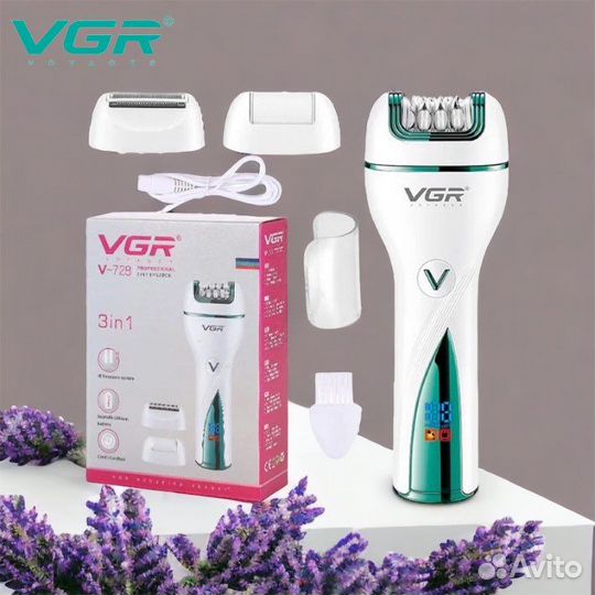 Женский эпилятор VGR V-728