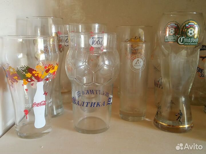 Кружка бокал пивные для сока коллекционные