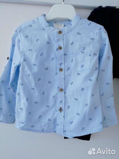 Рубашка для мальчика рост 80