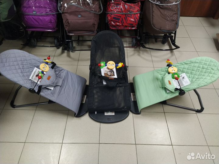 Шезлонг детский новый в ассортименте