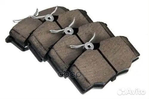 000 583B-SX колодки дисковые передние с антискр