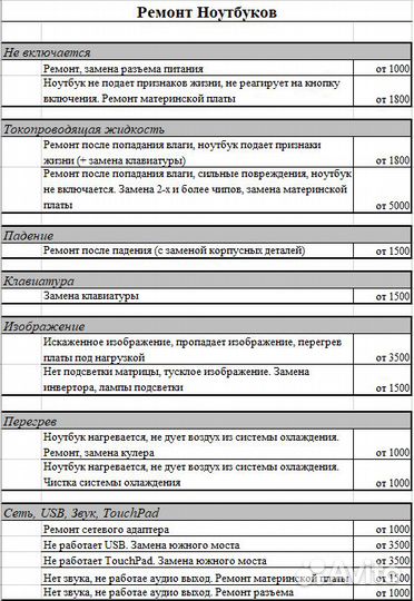 Ремонт сотовых телефонов