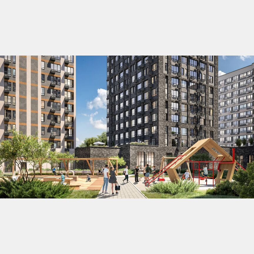 2-к. квартира, 81,2 м², 2/16 эт.