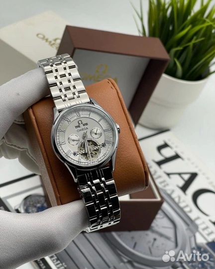 Наручные часы Omega механические с автоподзаводом