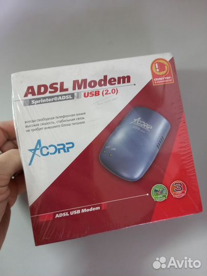 Модем adsl Acorp Sprinter usb