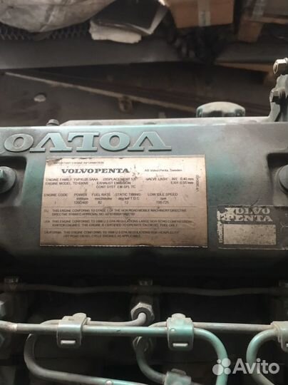 Двигатель Volvo penta