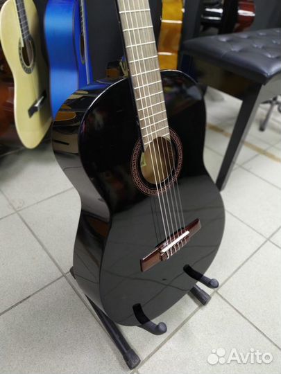 Черная Классическая гитара Новая