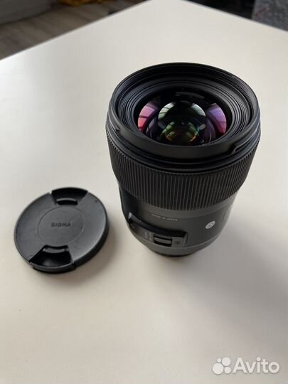 Объектив Sigma 35 mm 1.4 Art для Canon