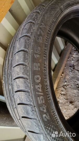 Continental ContiSportContact 1 245/40 R18 97Y