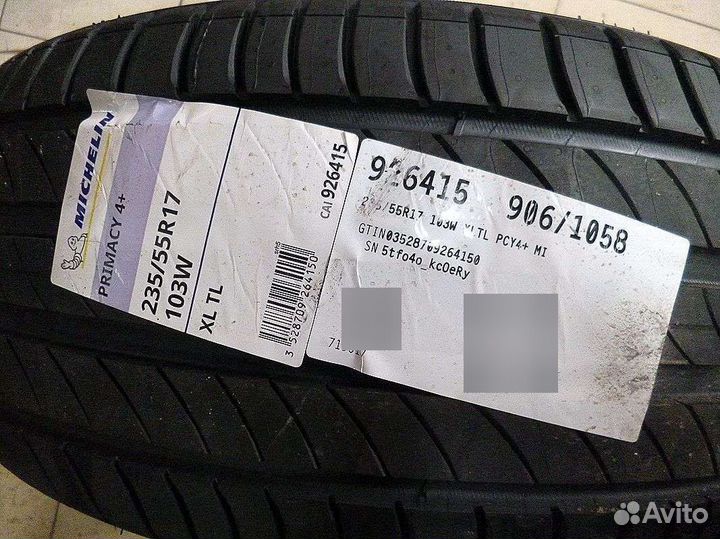 Michelin Primacy 4 225/60 R16 102W