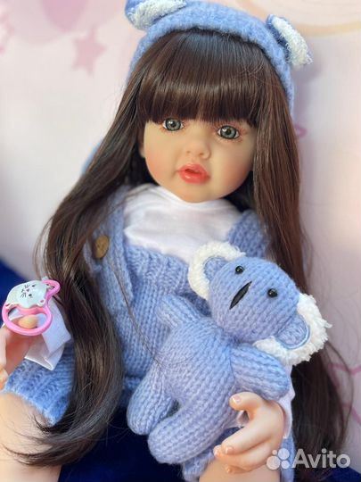 Кукла реборн полностью силиконовая
