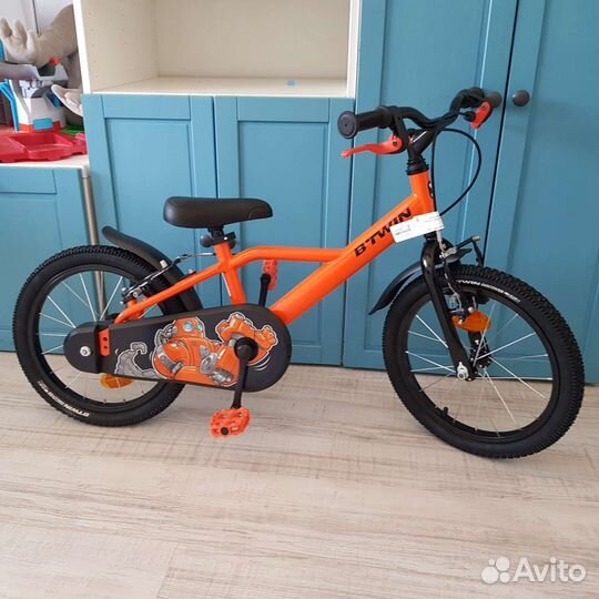 Велосипед детский новый колеса 16 дюймов btwin