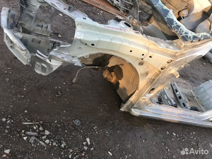 Лонжерон передний левый Renault Symbol 2 K4J712