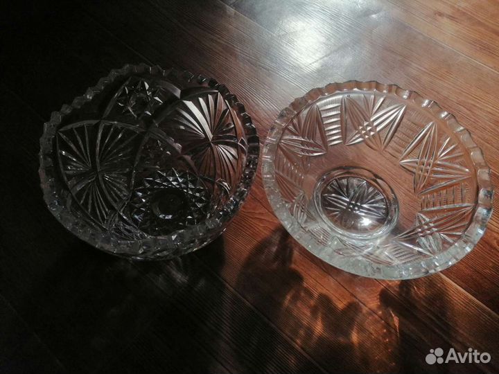 Конфетница хрусталь