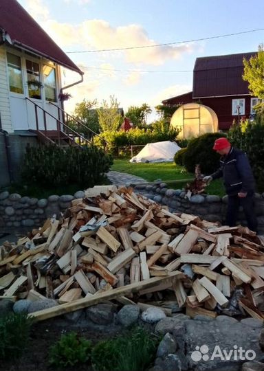 Дрова колотые привезем