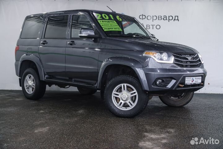 УАЗ Patriot 2.7 МТ, 2016, 109 000 км