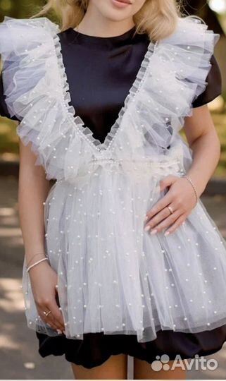 Школьный фартук и платье