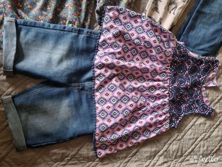 Брендовые вещи пакетом на девочку 5-7 лет